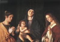 Bellini, Giovanni - The Virgin and Child with Two Saints